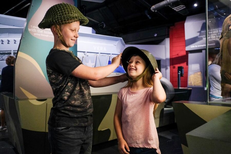 Portsmouth: The D-Day Story Entry Ticket - End with the Overlord Embroidery