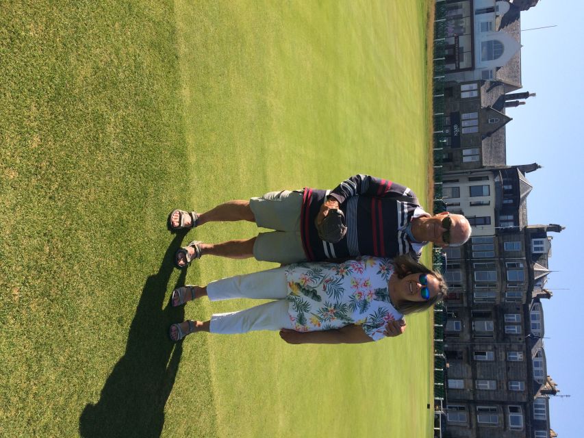 Private St Andrews: Home of Golf Old Course Tour - Entering the Old Course story at the first tee
