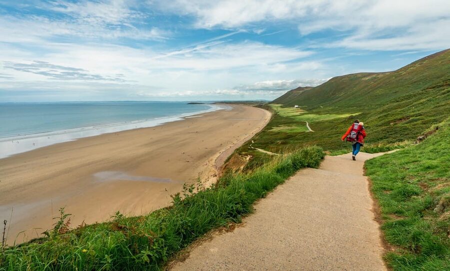Private Tour: The Gower - Mumbles, Three Cliffs & Worms Head - Mumbles: shops, harbor, beaches, and a Victorian pier