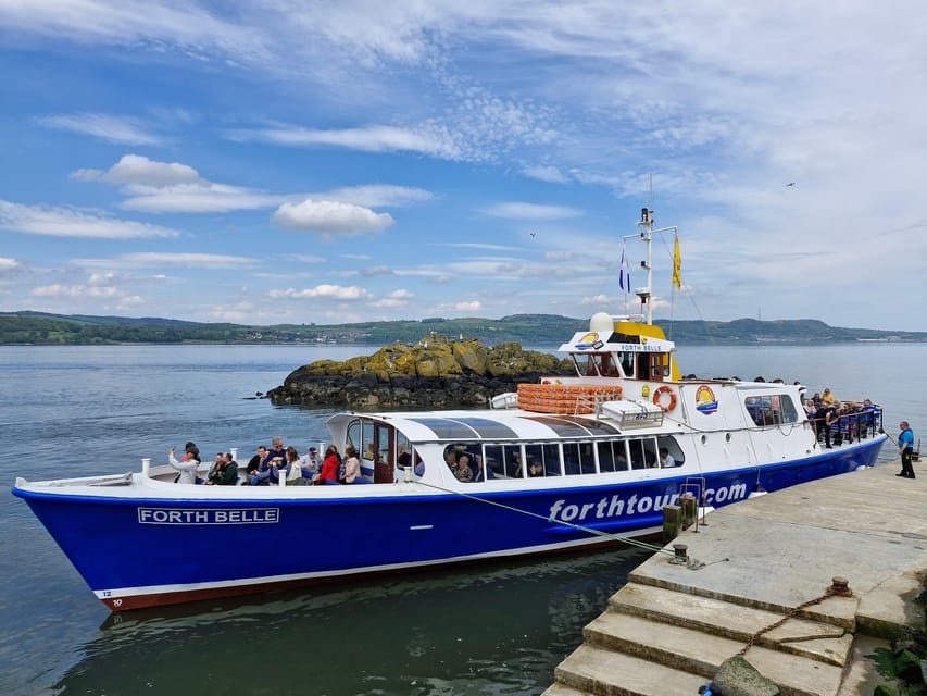Queensferry: Sightseeing Cruise to Inchcolm Island - From Hawes Pier to the Forth bridges