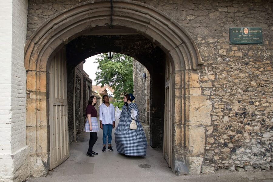 Rochester, Kent: Costumed Guided Tour - Mrs Dickens and the power of character