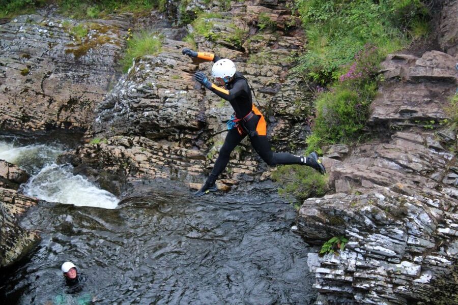 Roybridge, Lochaber: CANYONING - Laggan Canyon - Key Points About Laggan Canyon