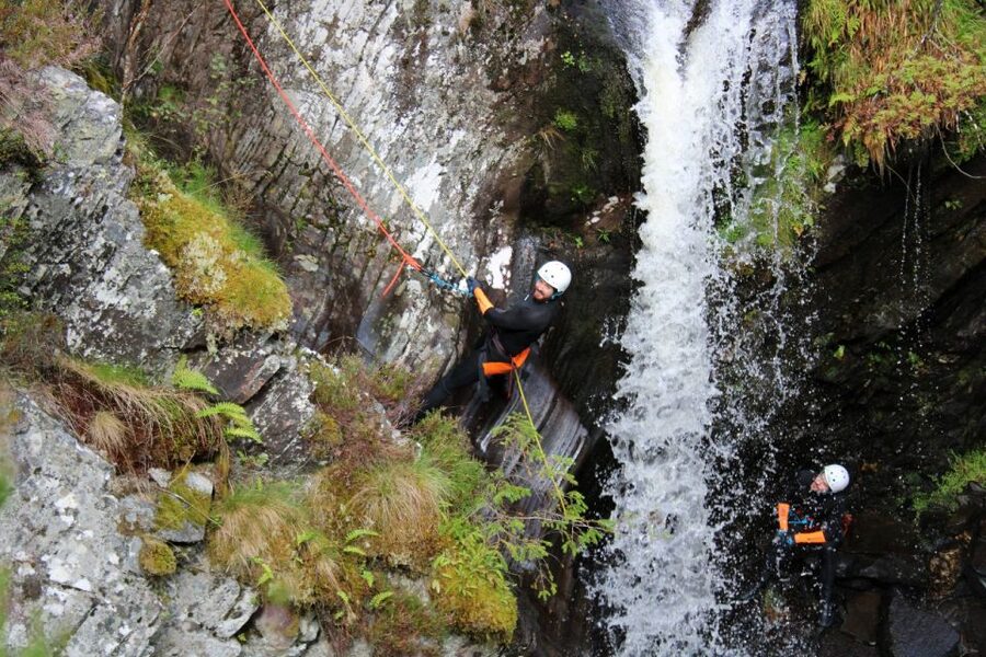 Roybridge, Lochaber: CANYONING - Laggan Canyon - Natural Slides, Jumps, and Pools