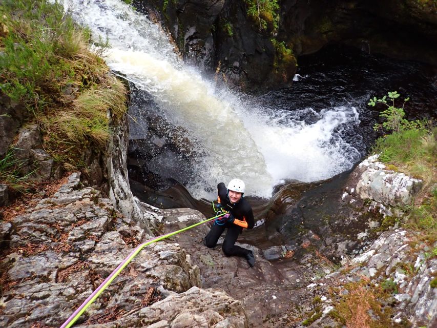 Roybridge, Lochaber: CANYONING - Laggan Canyon - Changing Back, Hot Drinks, and Free Photos
