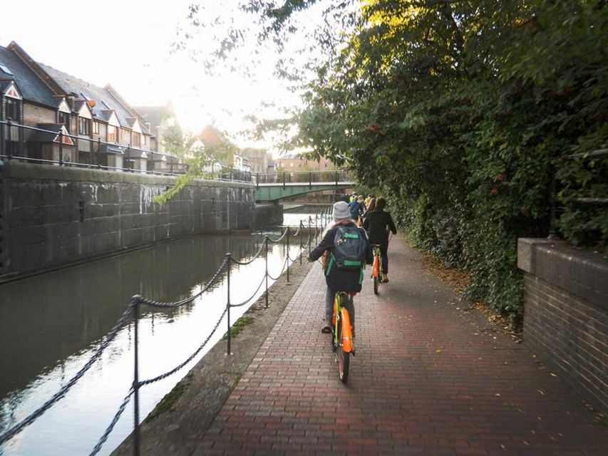 Secret London Tour by Bike - Getting comfortable on the bike