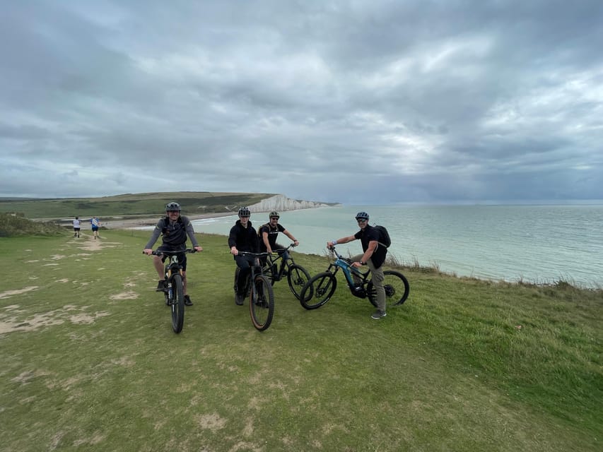 Seven Sister Coastal eBike & Drive Tour - Friston Forest for two hours of varied riding