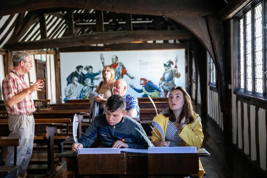 Shakespeare's Schoolroom and Guildhall Entrance Tickets - How the Guildhall connects to Shakespeare’s theater