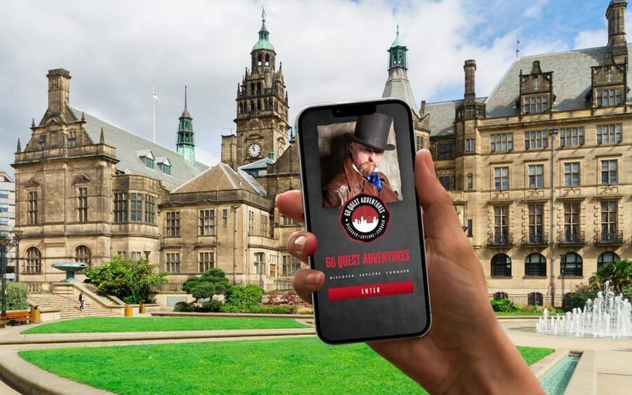 Sheffield: City Walking Tour and Exploration Game - A city walk with an escape-room twist