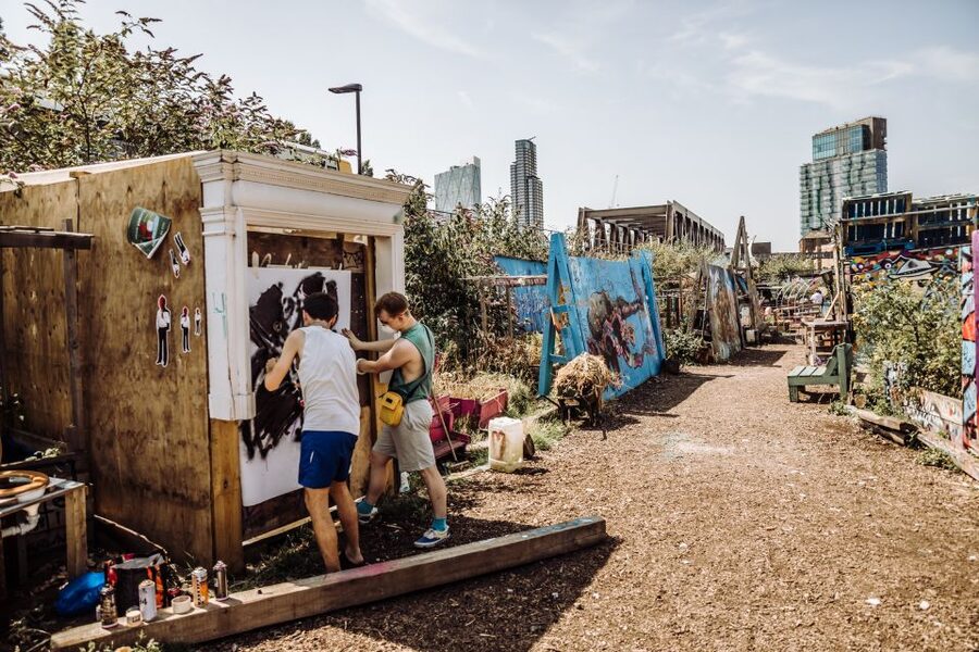 Shoreditch: Street Art & Hidden Gems with a Local Host - Boxpark Shoreditch and the modern side of the district