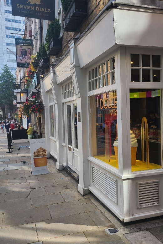 Sights & Bites of Covent Garden - British cheese in a specialist shop
