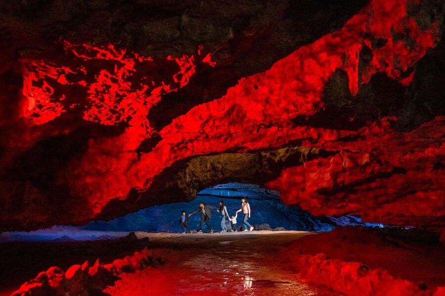 Somerset: Wookey Hole Caves Day Admission Ticket - The Mirror Maze and Victorian Penny Arcade