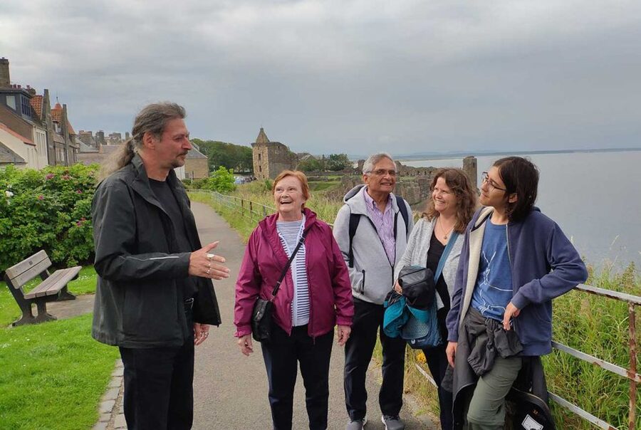 St Andrews: Guided Walking Tour, 12pm, 2pm daily - The Pends and the route toward the harbour