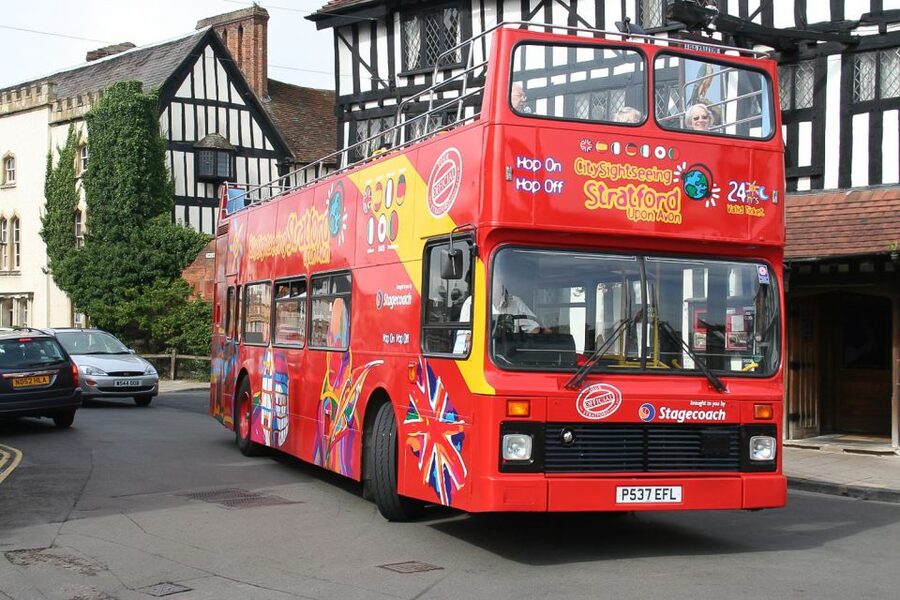 Stratford-upon-Avon:City Sightseeing Hop-On Hop-Off Bus Tour - Key points before you board