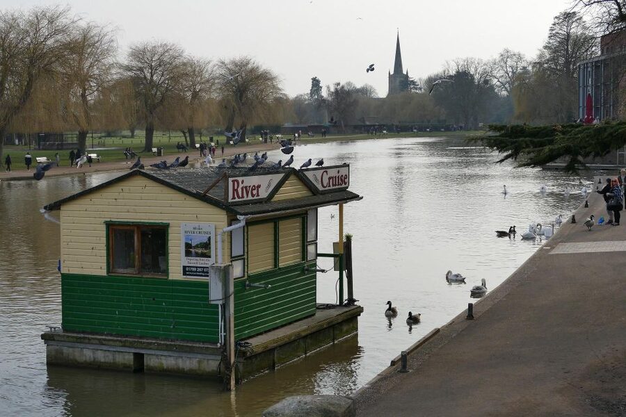 Stratford-Upon-Avon: The Famous Walk Talk Show - History Corner and the John Harvard connection