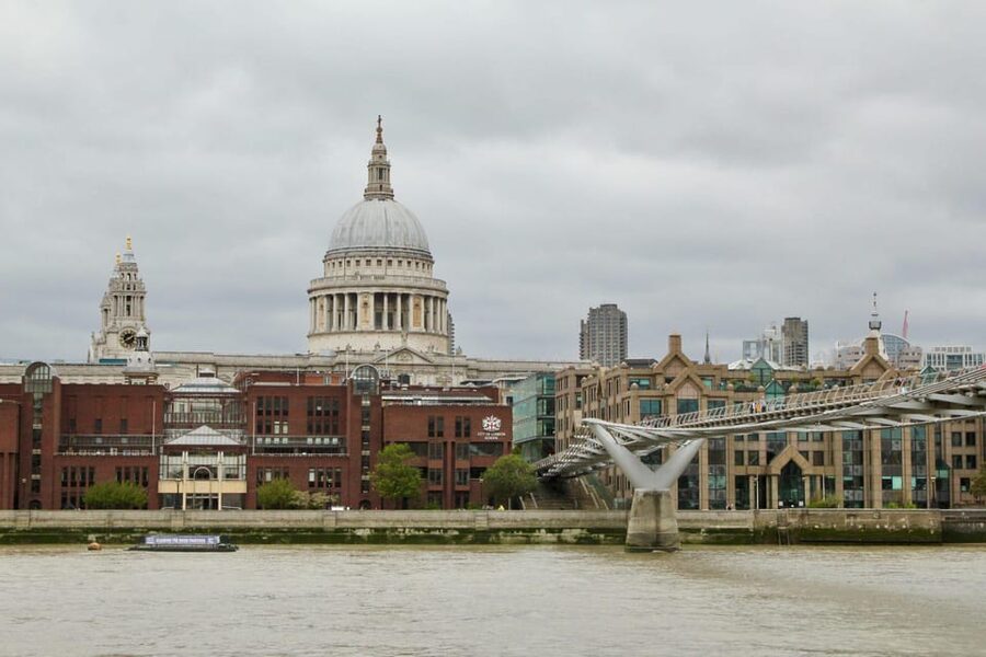 Tate Modern Tour | Semi-Private Experience - Meeting the guide beside the Millennium Bridge