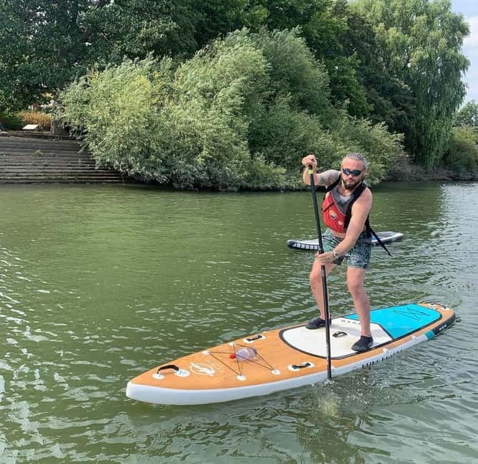 Teddington: Paddleboard Experience on the Thames - Meeting at The Anglers in Teddington