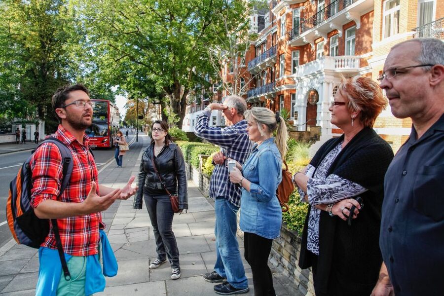 The Beatles London Walking Tour - Savile Row and the rooftop concert