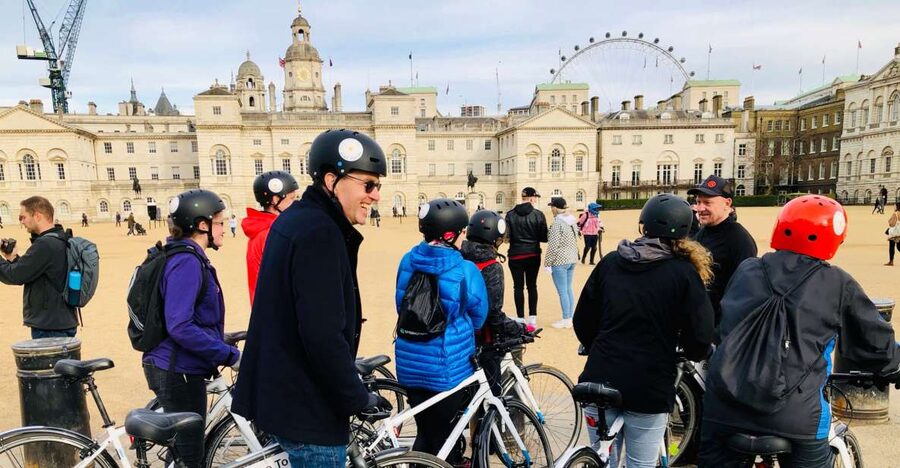 The London "Big Six" and a Pub. 5.5 hour tour - Bikes, helmets, and family limits