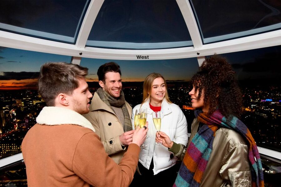 The London Eye Champagne Experience - The hosts make the difference