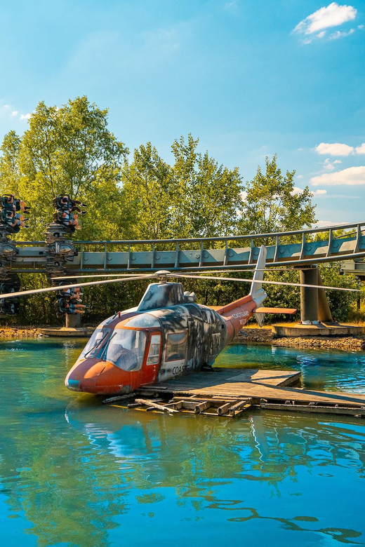 THORPE PARK Resort: Entrance Ticket - The big coasters: Stealth, The Swarm, and SAW