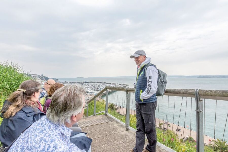 Torquay: The extraordinary life of Agatha Christie tour - The Pavilion and a very personal proposal