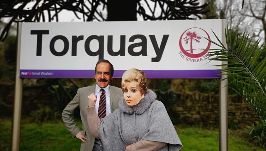 Torquay: The Fawlty Tours Experience - Guided Walk - Meeting Graham beside the harbour