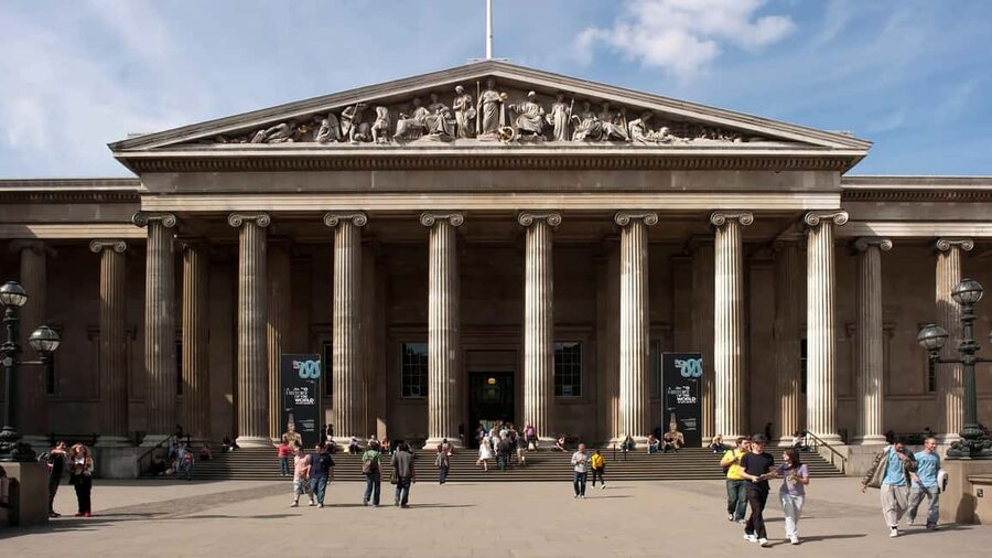 Unveil the Rosetta Stone, Parthenon at British Museum - Winged Bulls from Khorsabad show Assyrian power
