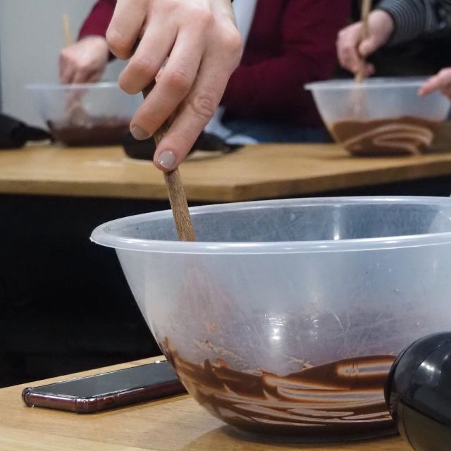 York: Chocolate Bar Making Workshop at York Cocoa Works - Making your own moulded chocolate bar