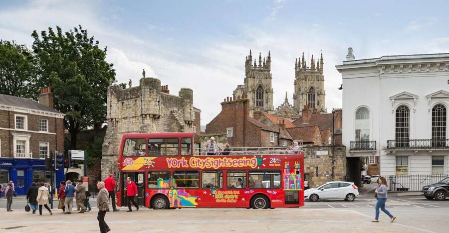 York: City Sightseeing Hop-On Hop-Off Bus Tour - Gillygate, Monk Bar, and Foss Bank